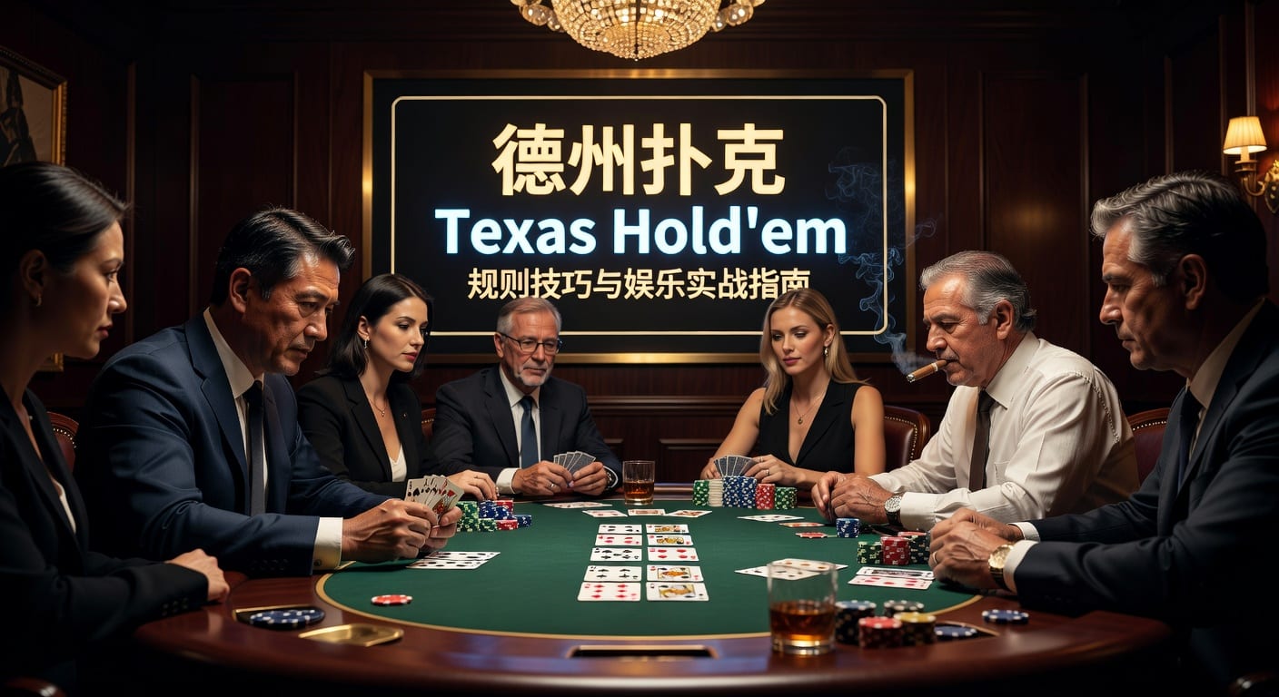 德州扑克 texas hold'em 实战规则与投注技巧