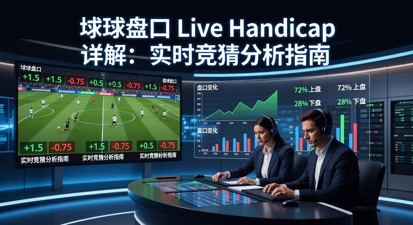 滚球盘口 live handicap 实时盘口解读