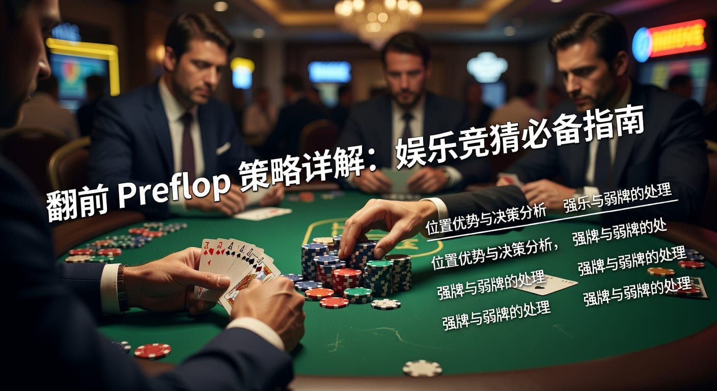 翻前 preflop 实战解读：起手牌、位置与加注策略