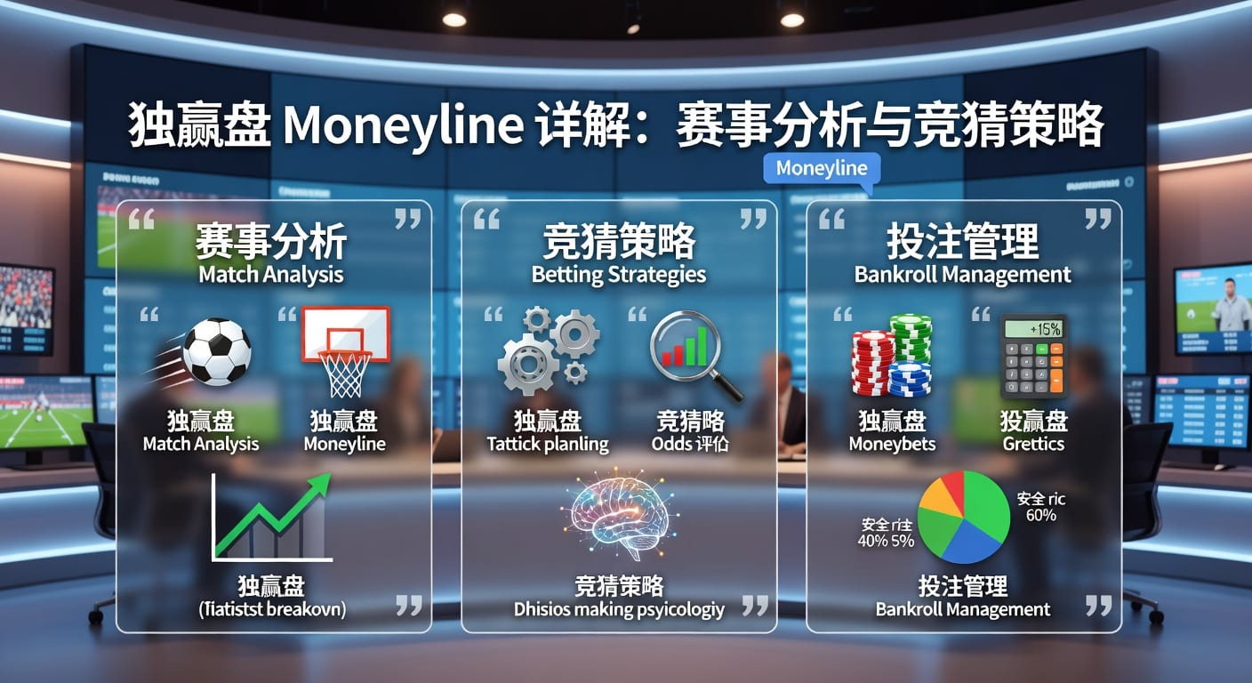 独赢盘 moneyline 玩法解析与投注技巧